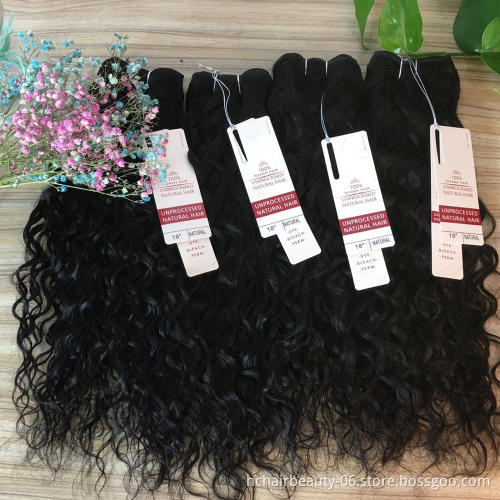Wholesale Hot Products Natural Color Water Wave Bundles and Frontal Brazilian Hairs Weave Bundles With Frontal
